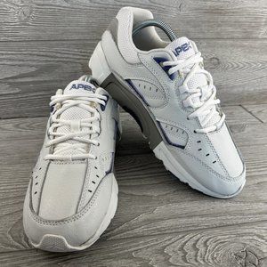 Apex Walker Women's Size 9.5 White/Periwinkle Sneaker Running Shoes V854